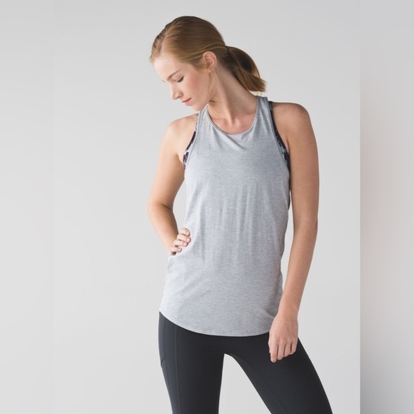 Lululemon Physically Fit Tank
Wee Stripe White Heathered Medium Grey​​ - Picture 4 of 9